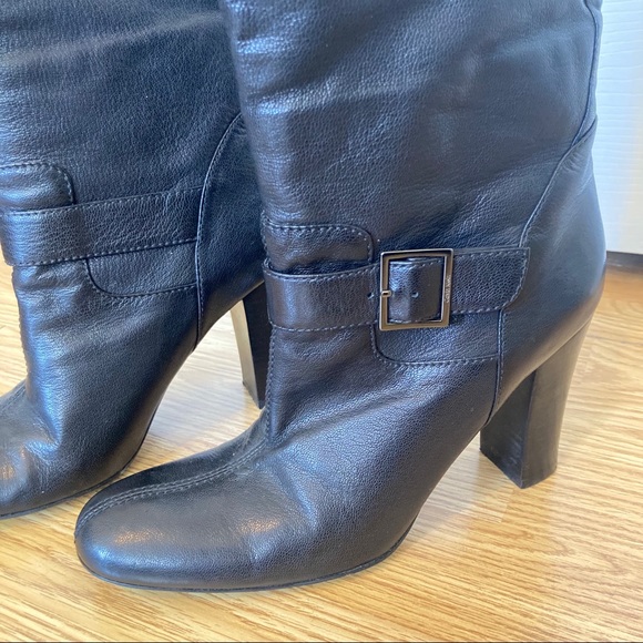 SOLD! Calvin Klein leather boots, 4” heel, size 7 - Picture 3 of 14